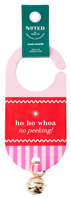 Post-it® Noted Door Hanger HHW25-DS-1, 7 in x 3.25 in (177 x 82.5 mm)