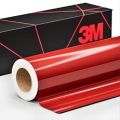 3M™ Protection Wrap Film box and roll image G43 Gloss Habanero Red