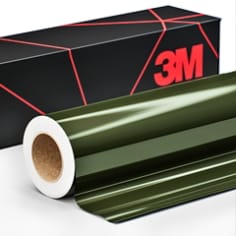 3M™ Protection Wrap Film box and roll image G76 Gloss Olive Green