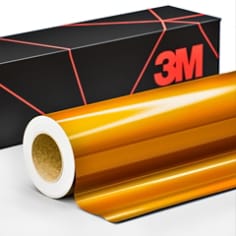 3M™ Protection Wrap Film box and roll image G255 Gloss Solar Flare