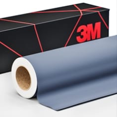 3M™ Protection Wrap Film box and roll image M87 Matte Moon Rock Blue
