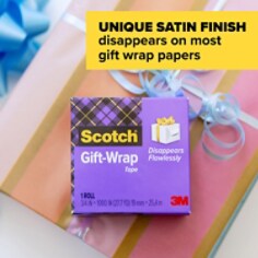 Scotch™ Gift-Wrap Tape with Dispenser 815K6-C38, B+ - Finished Look