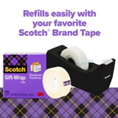 Scotch™ Gift-Wrap Tape with Dispenser 815K6-C38, B+ - Refills