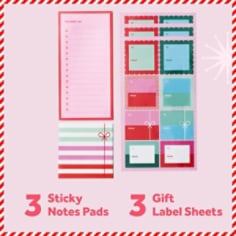 Post-it® Jingle Notes Holiday HOL25-JN-HOST, B+ Image 01