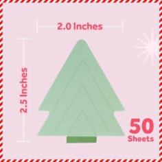 Post-it® Jingle Notes Christmas Tree HOL25-JN-TR, B+ Image 01