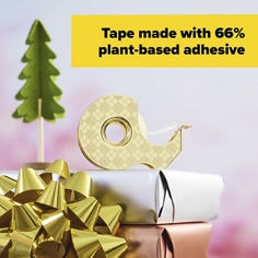 Scotch® Magic™ Tape Gold, 123R-G100, 3/4 in x 550 in, B+ Image 7