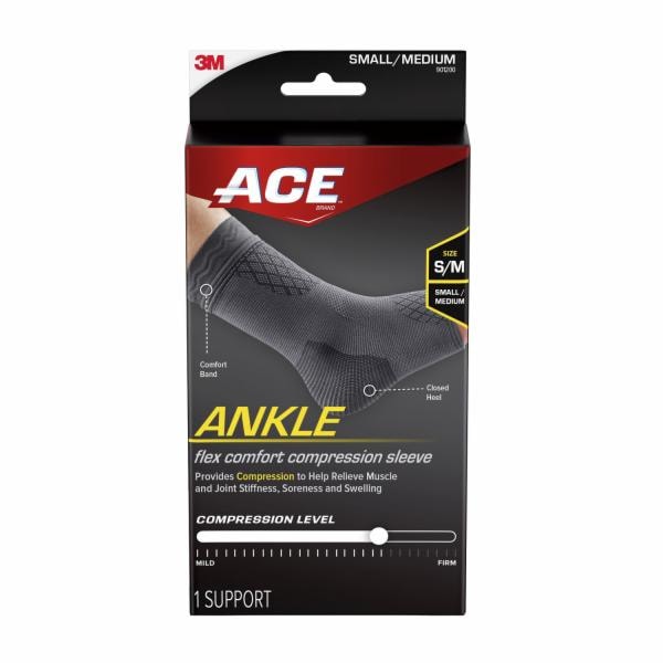 ACE Brand Flex Comfort Compression Ankle Sleeve 901200