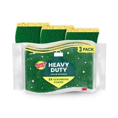 Scotch-Brite® Holiday Heavy Duty Scrub Sponge HD-3-H25, B+ Main Image