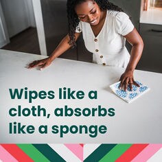 Scotch-Brite® Holiday Print Sponge Cloth 9055-H25, B+ Image 04