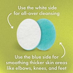 Buf-puf™ Body Sponge 908-06 bplus 3 image, cleans away make up, dirt and excess oil