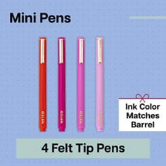 Post-it® Noted HHW25-MPEN-1, Mini Pen Set Warm, B+ Image 01