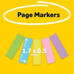 Post-it® Page Marker 670-5AU, B+ Image 01