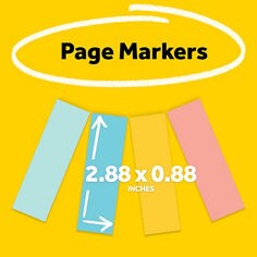 Post-it® Page Marker 671-4AF, B+ Image 01
