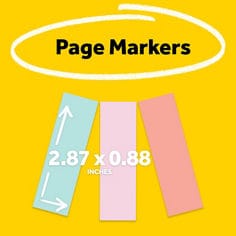 Post-it® Page Markers 5487, B+ Image 01