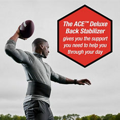 ACE™ Brand Deluxe Back Stabilizer with Lumbar Support - 902011