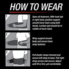 ACE™ Brand Deluxe Back Stabilizer with Lumbar Support - 902011