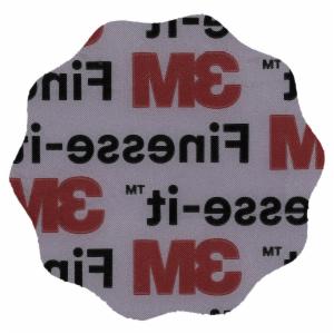 3M™ Finesse-it Hookit Film Disc 468LA, A7 3MIL, 1-7/16 in x CH, Scallop, Die 1438SCH, 500/Carton, 2000 ea/Case image 3M™ Finesse-it Hookit Film Disc 468LA, A7 3MIL, 1-7/16 in x CH, Scallop, Die 1438SCH, 500/Carton, 2000 ea/Caseimage