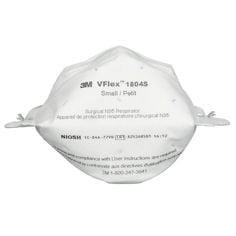 3M™ VFlex™ Health Care Particulate Respirator and Surgical Mask 1804S, N95 Small