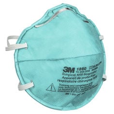 3M™ Health Care Particulate Respirator and Surgical Mask 1860, N95
