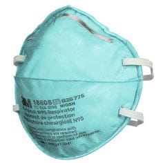 3M™ Health Care Particulate Respirator and Surgical Mask 1860S, N95 Small