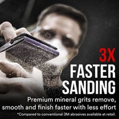 3M™ Pro Grade Precision™ Faster Sanding Sheets PHCP220-PGP20T B+ 2, benefit