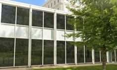 Ceramic Architectural VLT 35 BWF Tint Simulator Commercial Exterior Image