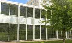 Neutral VLT 50 BWF Tint Simulator Commercial Exterior Image