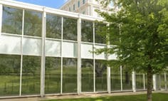 Traditional Series Affinity VLT 30 BWF Tint Simulator Commercial Exterior Image