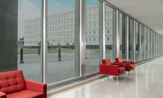 Window Film Ceramic Architectural 45 Commercial Tint Simulator Interior Image