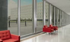 Window Film Prestige 40 EX Commercial Tint Simulator Interior Image