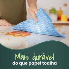 Pano Multiuso Scotch-Brite®, Azul, 5 Unidades/Pacote | 3M Brasil