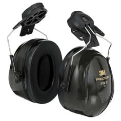 3M™ PELTOR™ Optime™ 101 Earmuffs H7P3E, Hard Hat Attached