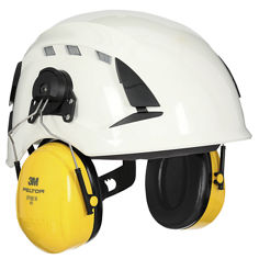 3M™ Peltor™ Optime™ 98 Cap-Mount Earmuffs, Hearing Conservation H9P3E, with Hard Hat