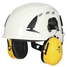 3M™ Peltor™ Optime™ 98 Cap-Mount Earmuffs, Hearing Conservation H9P3E, with Hard Hat