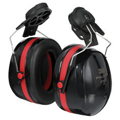 3M™ PELTOR™ Optime™ 105 Earmuffs H10P3E, Hard Hat Attached