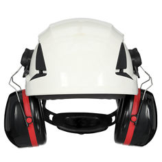 3M™ PELTOR™ Optime™ 105 Earmuffs H10P3E, with Hard Hat