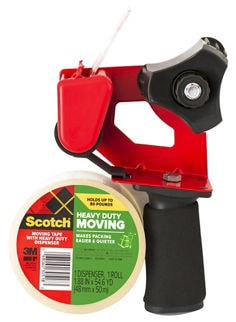 Scotch® Heavy Duty Dispenser with 1 roll of Heavy Duty Moving Tape, 3550-ST-SRM