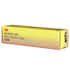 3M™ ScotchCode™ Wire Marker Tape Refill Roll SDR-6