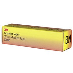 3M™ ScotchCode™ Wire Marker Tape Refill Roll SDR-BN, Brown