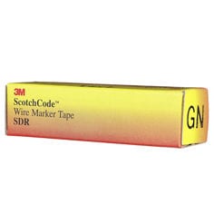 3M™ ScotchCode™ Wire Marker Tape Refill Roll SDR-GN, Green
