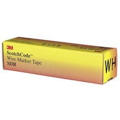 3M™ ScotchCode™ Wire Marker Tape Refill Roll SDR-WH, White