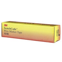 3M™ ScotchCode™ Wire Marker Tape Refill Roll SDR-YL, Yellow