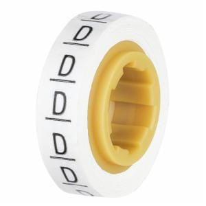 3M™ ScotchCode Wire Marker Tape Refill Roll SDR-D, 50/Caseimage