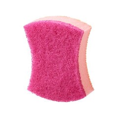 スコッチ・ブライト™-両面使い分けスポンジ-ネット＆ソフト-DSS-02K,-オレンジ/マゼンタ,-50個/箱,-製品画像4