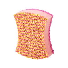 スコッチ・ブライト™-両面使い分けスポンジ-ネット＆ソフト-DSS-02K,-オレンジ/マゼンタ,-50個/箱,-製品画像2