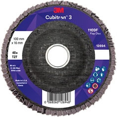 3M™ 平面紗布輪 1169F