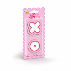 Post-it Note Die cut Mixed Set SVAL26-LN-2 XO, 2 pads, 25 sheets per pad 100% PEFC, SGSCH-PEFC-COC-110078image