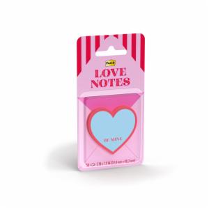 Post-it Heart Notes Be Mine SVAL26-HN-2, 2 x 1.9in (50.8 x 48.2mm), 100% PEFC, SGSCH-PEFC-COC-110078image