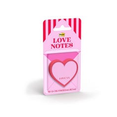 Post-it® Heart Note SVAL26-HN-7, left