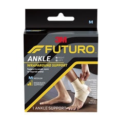 In Package center image of FUTURO™ Ankle Wraparound Support, Medium, catalog ID 47875EN.